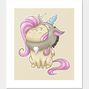 Chibi Fluttershy Posters and Art